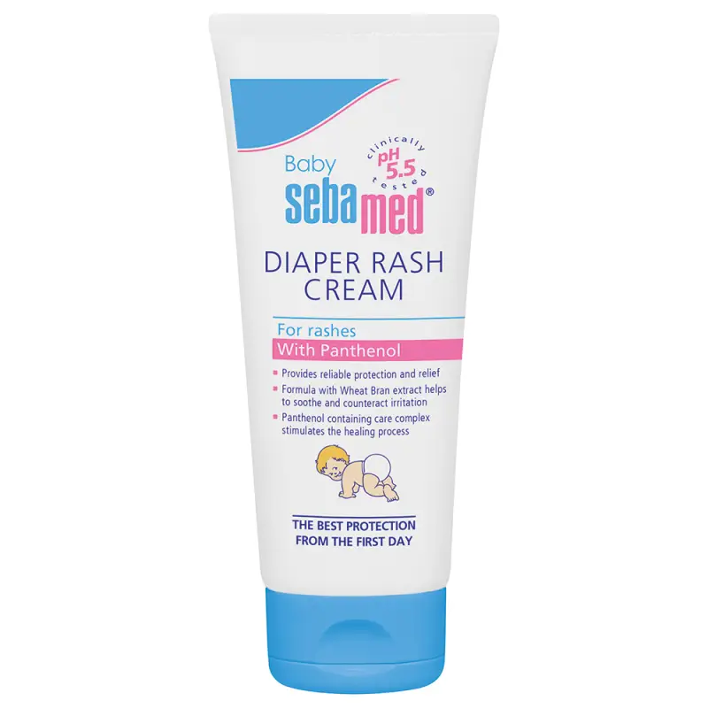 كريم الوقاية والعلاج من طفح الحفاض للأطفال مع البانثينول (Baby Diaper Rash Cream)  