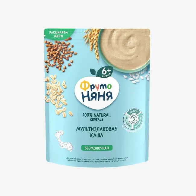 سريلاك / عصيدة الحبوب المتعددة خالية من الحليب (Multi-Cereal - Dairy Free)
